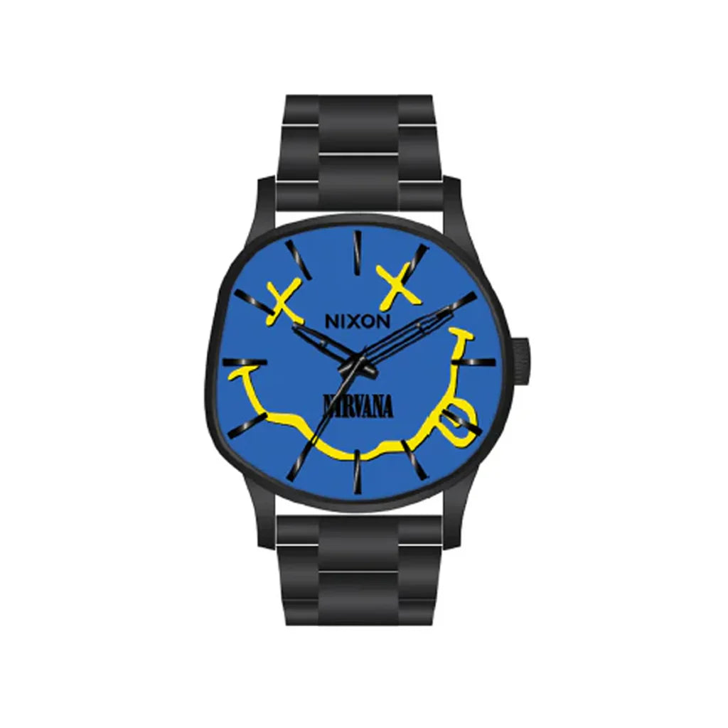 NIXON x Nirvana Sentry Wobble Blue Smiley - A1417-5367-00