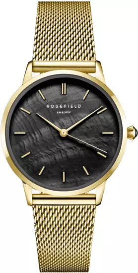 ROSEFIELD The Pearl Edit Mesh Black Gold - RBGMG-R07