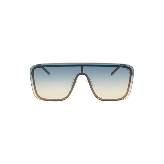 SAINT LAURENT SL364 Mask Silver Mirror - SL364 003