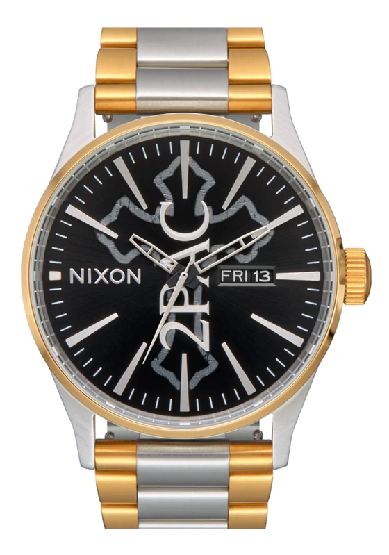 NIXON 2PAC Sentry Stainless Steel Gold A1379 5196-00