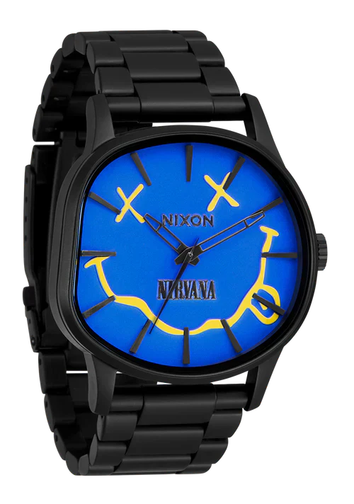 NIXON x Nirvana Sentry Wobble Blue Smiley - A1417-5367-00