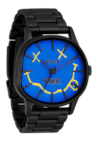 NIXON x Nirvana Sentry Wobble Blue Smiley - A1417-5367-00