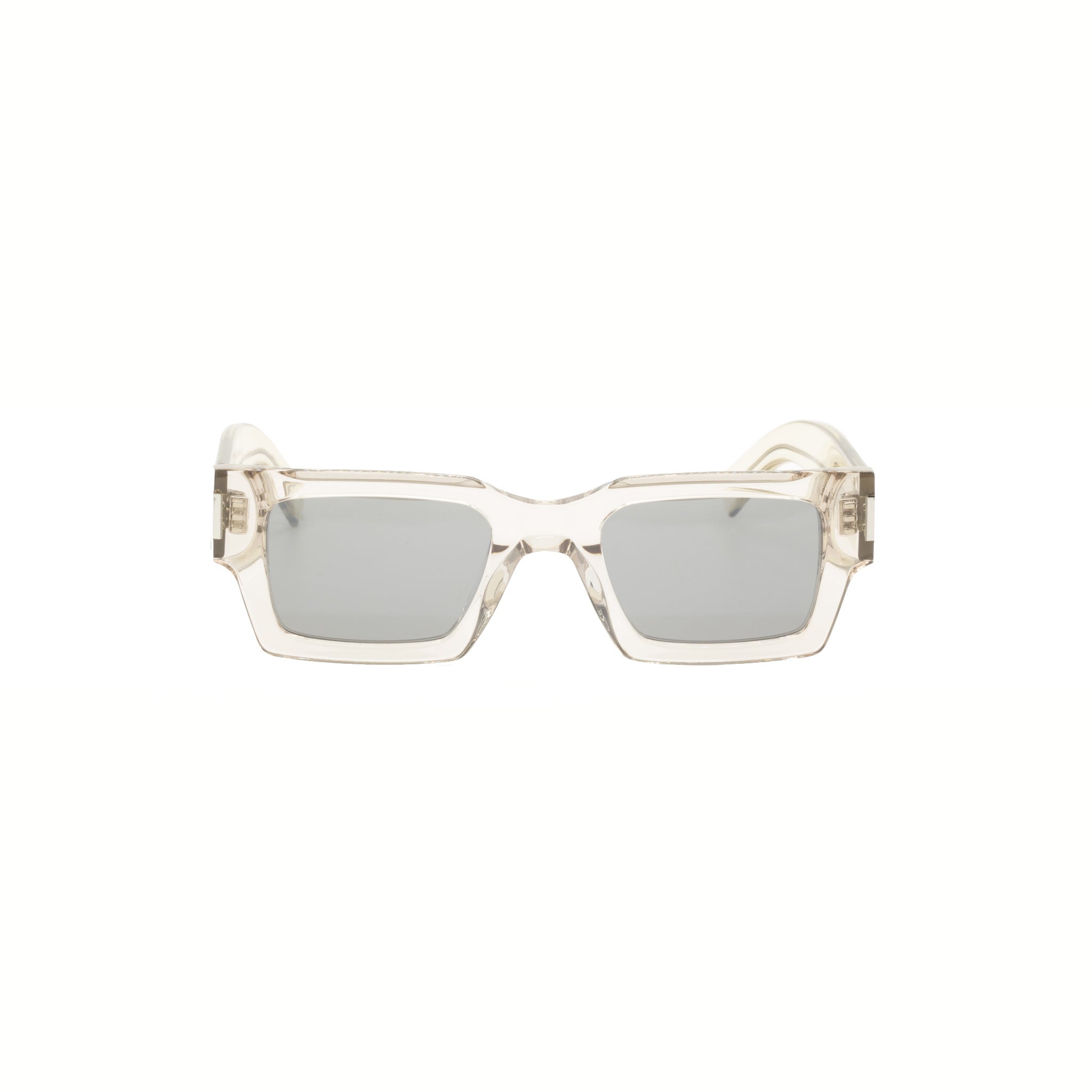 SAINT LAURENT SL 572 Beige / Silver Mirrored - SL572 003