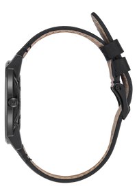 NIXON Porter Leather All Black / Gold - A1058-1031-00