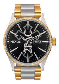 NIXON 2PAC Sentry Stainless Steel Gold A1379 5196-00