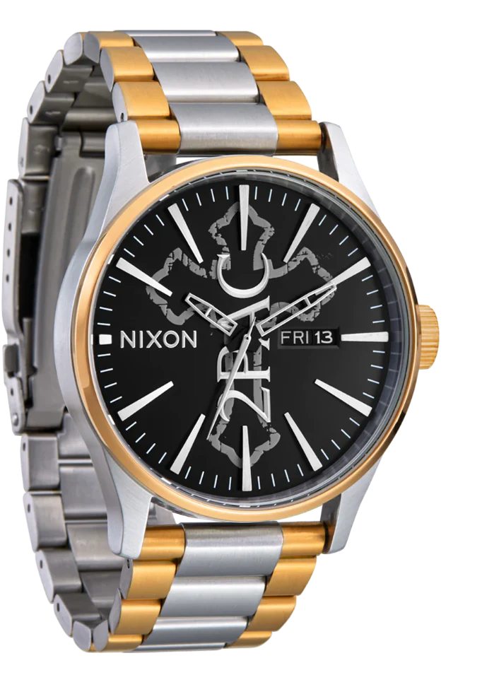 NIXON 2PAC Sentry Stainless Steel Gold A1379 5196-00